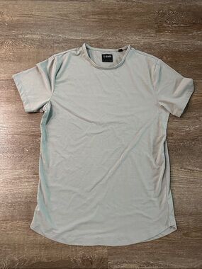 CUTS Men's Crew Neck T-Shirt in Light Gray